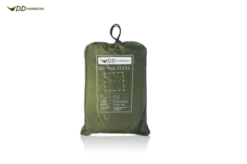 Tarp 3,5 x 3,5 Forest green by DD Hammocks DD-21316 color grün