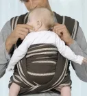 Baby Carry Sling do Brasil Mocca 450 cm by Amazonas AZ-5060410-OLD color braun