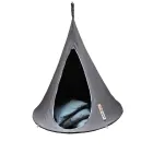 Bebo children hanging chair - taupe by Cacoon HI-BT007 color braun