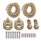 CasaMount mounting set for hammock beige by La Siesta LS-CMF30-6 color beige