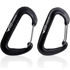 Carabiner 2 pieces by DD Hammocks DD-21884 color schwarz