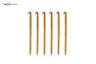 DD superleichte Erdnägel 6 x für Regendach Tarp Befestigung by DD Hammocks DD-21847 color gold