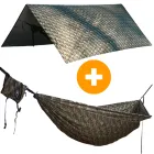Hideaway Offroad Thermo Travel Set CAMO-Hängematten Set mit Thermo Tarp und Montagematerial by Hideaway Outfitters HO-91101 color camouflage