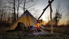 Bushmen Tarp 3 x 3 grün ultraleicht by Bushmen BU-1ULTARP3X3DO color grün