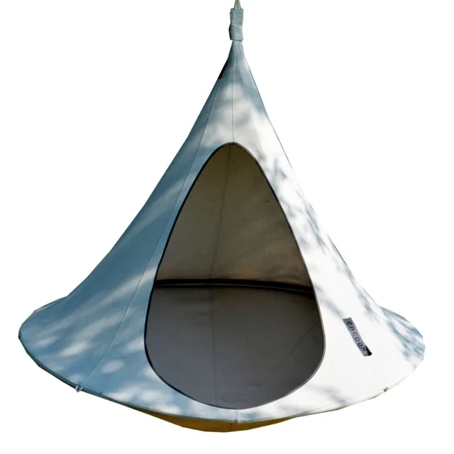 Olefin Double Moon - dark grey by Cacoon VI-CACOD2 color Grau / Silber