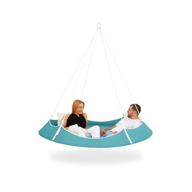 HangoutPod in aqua blue, weatherproof by Hangout Pod TI-HAB18WEAQ color türkis
