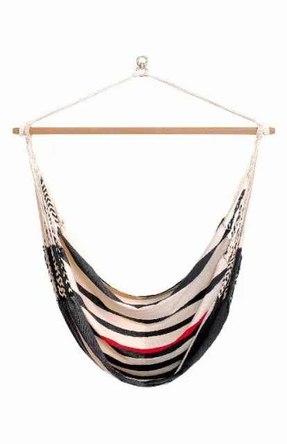 Hängesessel Arhuaco C160 Schwarz-Weiß by LaSiesta LS-ARC19-9 color bunt