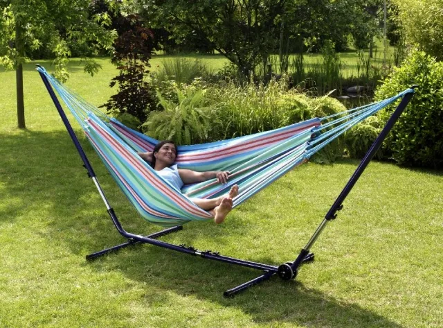 Hängematten-Set Baiana Türkis by LaSiesta ME3BA3 color blau
