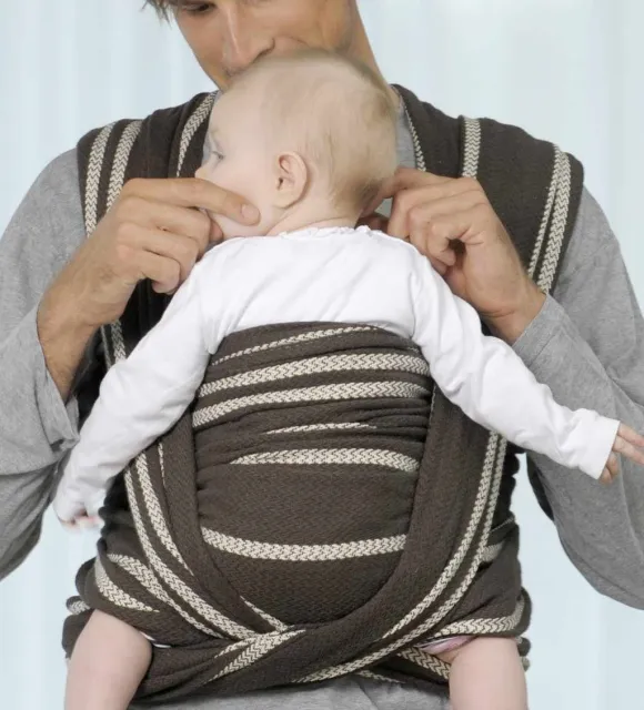 Baby Carry Sling do Brasil Mocca 450 cm by Amazonas AZ-5060410-OLD color braun