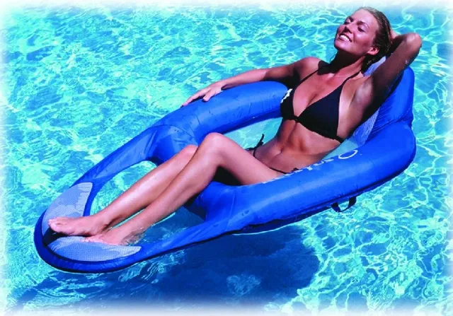 Floating lounger mit Getränkehalter blau by Kelsyus KE-80014 color blau