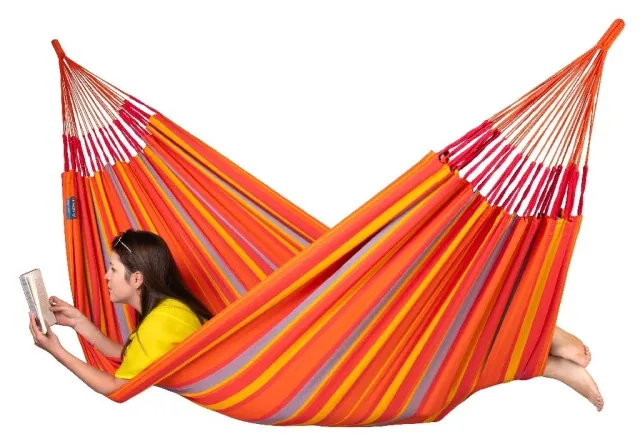 Brisa Toucan - Hängematte für zwei Personen wetterfest by LaSiesta LS-BRH16-28 color orange