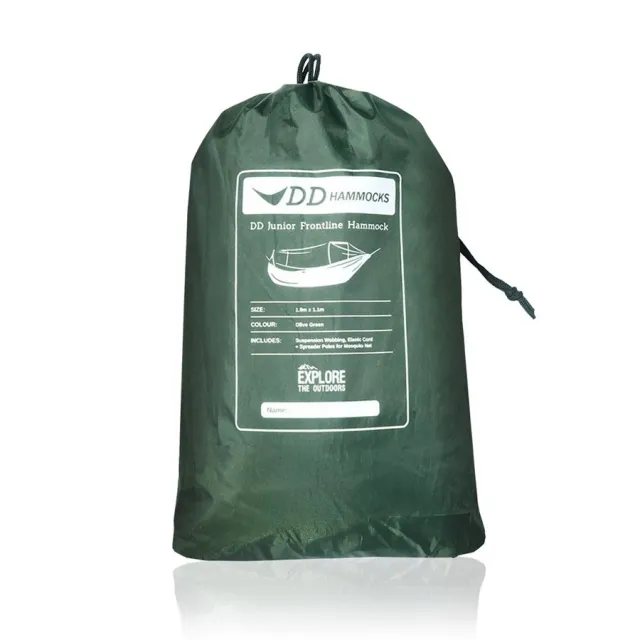 DD Frontline Junior hamac by DD Hammocks DD-02244 color grün