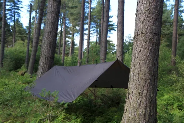 DD Tarp XL Coyote Braun 4,5 x 3 m by DD Hammocks MA-21311 color braun