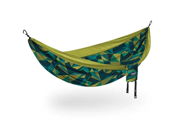 DoubleNest Hammock Print Boulder / Melon by ENO EN-DNP320 color grün
