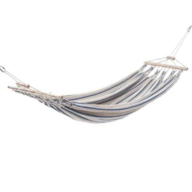 Chico Single Hammock Cotton 10 Beige-Blue by Chico CI-1110 color blau