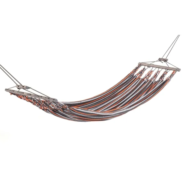 Chico Single Hammock Weatherproof Synthetics 88 Gray-Orange by Chico CI-1288 color orange