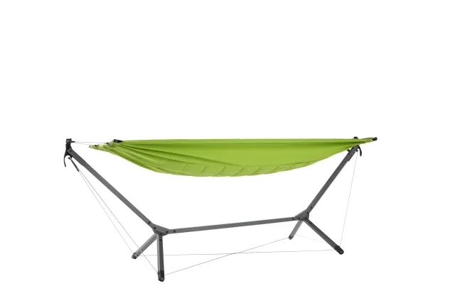 QNUX Home - Compact hammock set green padded by MacaMex QN-HQGREEN color grün
