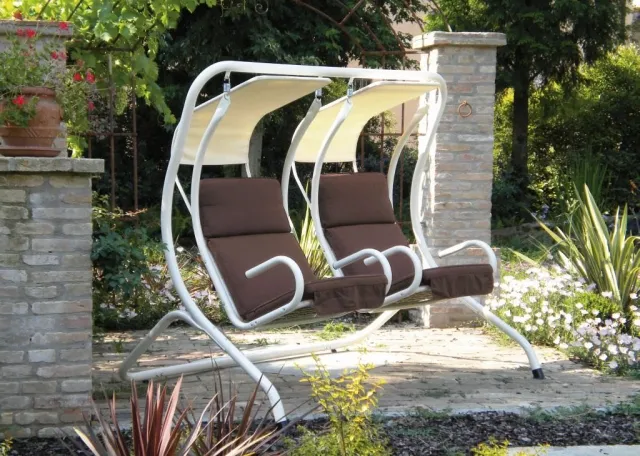 Double swing alux chocolate by MacaMex DO-120 color braun