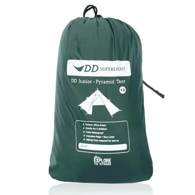 Junior Pyramid Tent Olive by DD Hammocks DD-21535 color grün