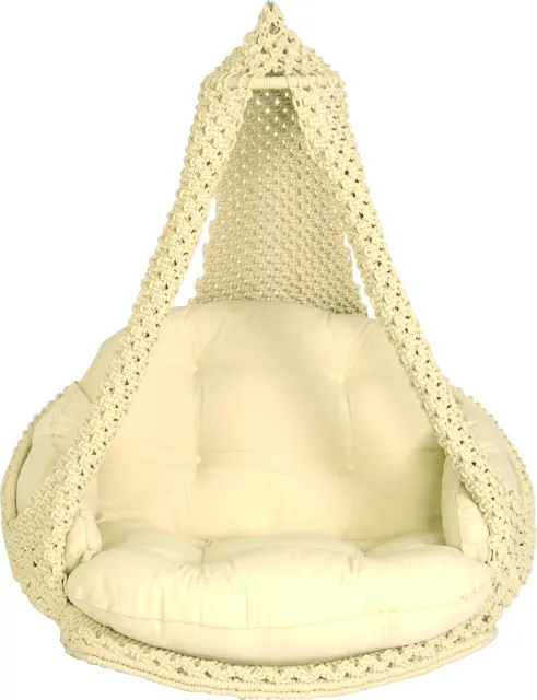 Kissen Taupe Nido L by Jobek - Germany JO-01087-OLD color beige