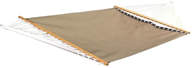 Poolside Hammock - Double (Taupe) by Vivere-RIP VI-POOL24 color gold