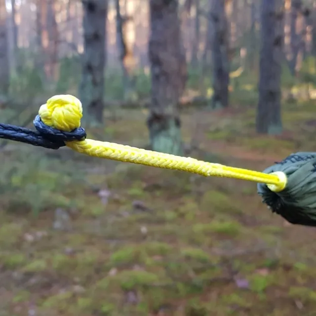 Soft shackle yellow by Bushmen BU-SSHyel color gelb