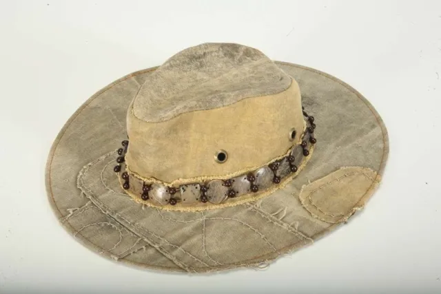 Braunes Schmuck-Band mit dunklen Perlen (ohne Hut) by Real Deal Brazil TRD-HB6D 