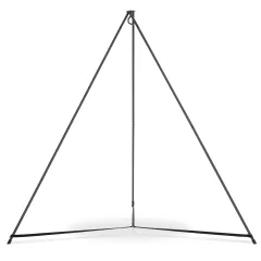 Frame for hangout pod, black, weatherproof by Hangout Pod TI-HAS18MEBK color Grau / Silber