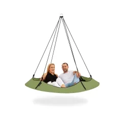 HangoutPod in gray-green, weatherproof by Hangout Pod TI-HAB18BKSE color grün