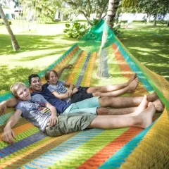 Familien Hängematte Plus Edition by MacaMex MA-00240 color bunt