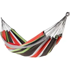 Brasil Comfort Premium Mundo - Double hammock by MacaMex MA-01086 color bunt