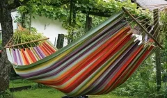 Hammock Set Siesta Grande Caribe Costa Rica Set by MacaMex MA-90422-OLD color bunt