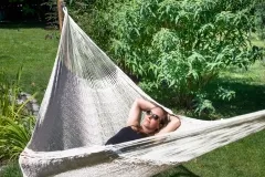 Mammut natur - extra starke Netzhängematte by MacaMex MA-00160 color natur / beige