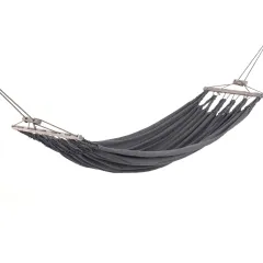 Chico Single Hammock Cotton 84 Plain-Gray by Chico CI-1184 color Grau / Silber