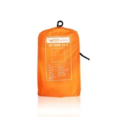 Tarp 3 x 3 m sunset orange by DD Hammocks DD-21400 color orange