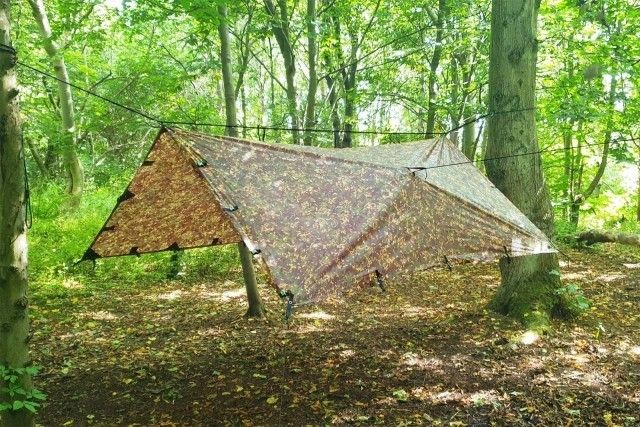 DD Tarp 3 x 3 m PRO MC Camouflage by DD Hammocks DD-21380 color camouflage