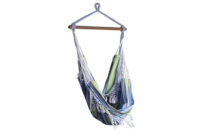 Brazilian Hammock Chair (Oasis) by Vivere VI-B524 color blau