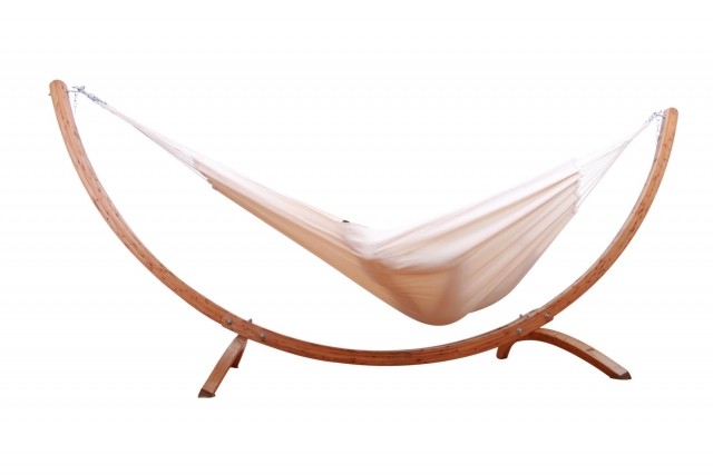 Hängemattengestell Siesta Grande Brasil Comfort Premium by MacaMex MA-90030 color natur / beige