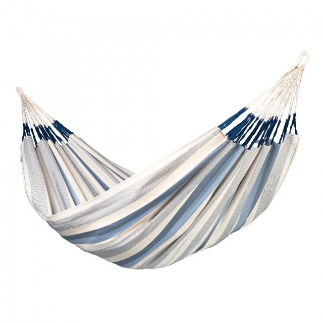 Brisa Sea Salt - Outdoor Kingsize Classic Hammock by La Siesta LS-BRH18-13 color blau