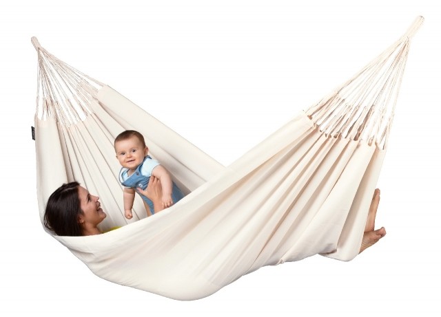 Brisa Vanilla - Outdoor Double Classic Hammock by La Siesta LS-BRH16-1 color weiss