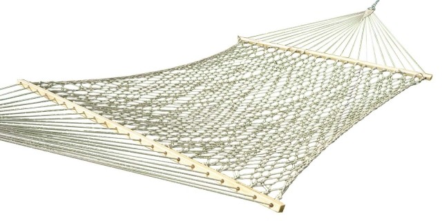 Cotton Rope Hammock - Double (Natural) by Vivere-RIP VI-COT21 color natur / beige