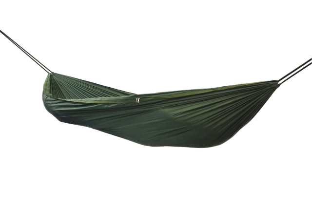 DD Camping - Reisehängematte mit zweilagiger Liegefläche olivgrün by DD Hammocks MA-02114 color grün