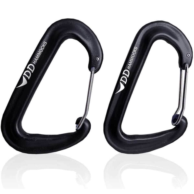 Carabiner 2 pieces by DD Hammocks DD-21884 color schwarz