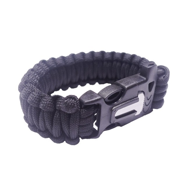 Paracord Bracelet black by DD Hammocks DD-21828 color schwarz