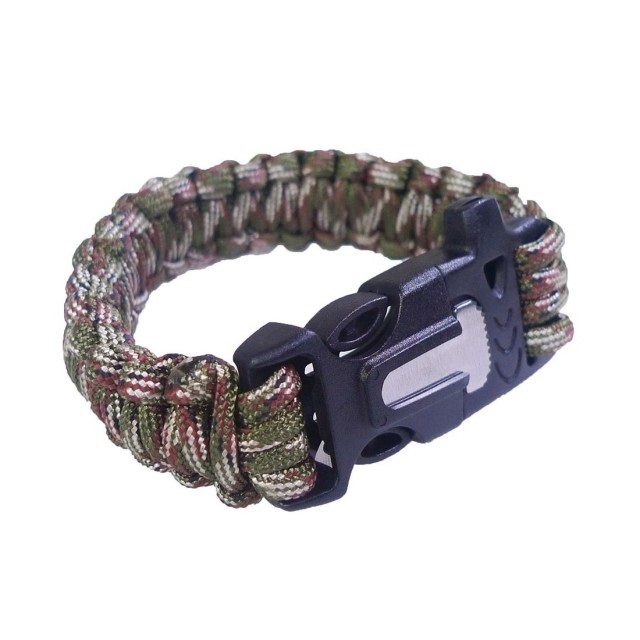 Paracord Bracelet camo by DD Hammocks DD-21829 color schwarz