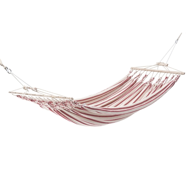 Chico Double Hammock Cotton 4 White-Red by Chico CI-2104 color rot