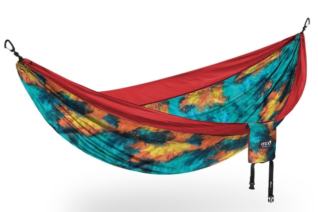 DoubleNest Hammock Print Tie Dye / Red by ENO EN-DNP243 color rot