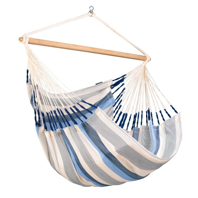 Domingo Sea Salt Kingsize hanging chair light blue weatherproof by La Siesta LS-DOL21-13 color blau