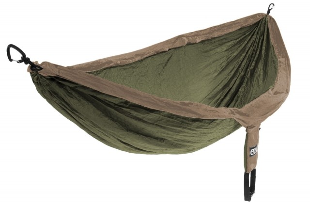 eno double nest khaki olive Reisehängematte by ENO EN-DH009 color beige