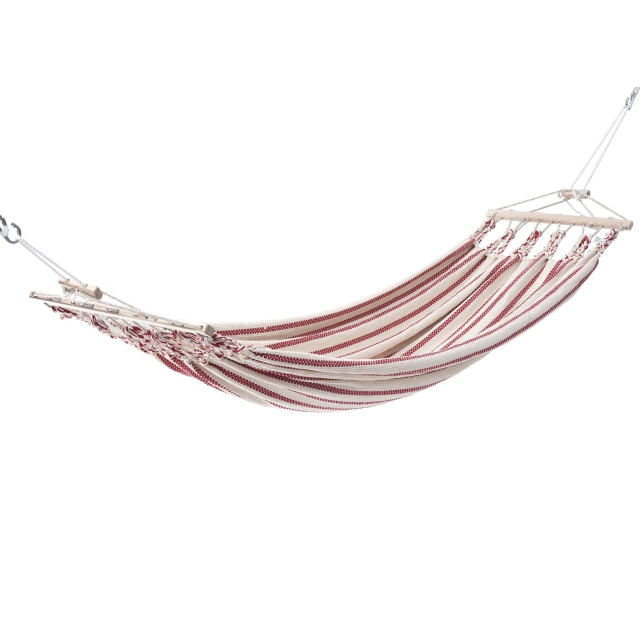 Chico Single Hammock Cotton 4 White-Red by Chico CI-1104 color rot